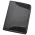 A4 Non-Leather Compendium - Black - Black