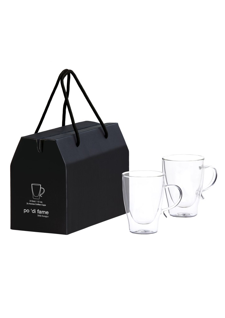 Aroma Glass Coffee Cup Set
