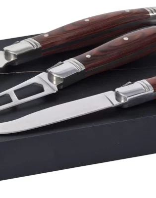 Bordeaux Cheese Knife 3 pcs Set