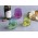 Festa Wine Glass Set - Jade/Gold/Purple/Emerald