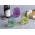 Festa Wine Glass Set - Jade/Gold/Purple/Emerald