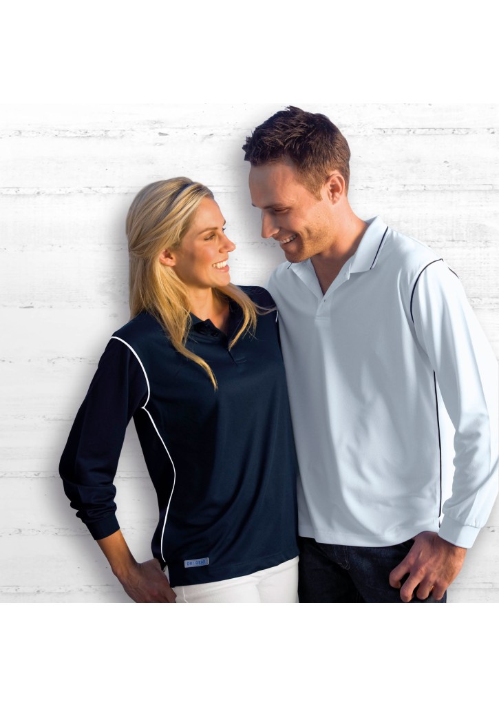 Dri Gear Long Sleeve Hype Polo