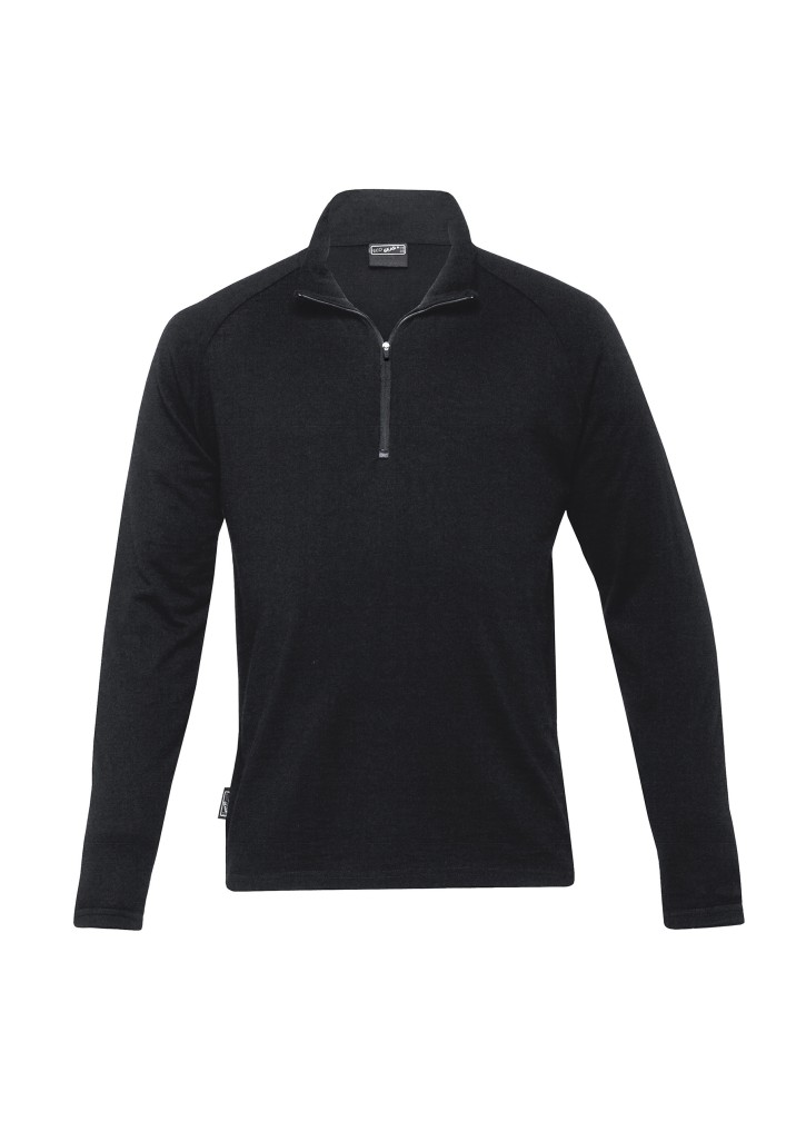 Merino Zip Pullover - Mens