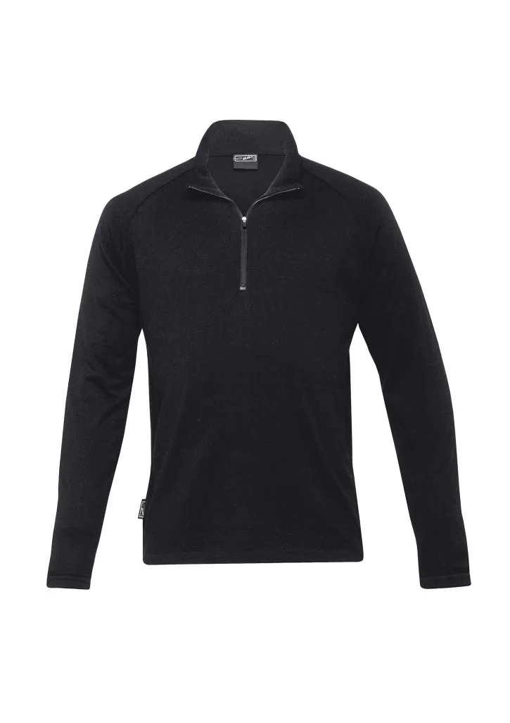 Merino Zip Pullover - Mens