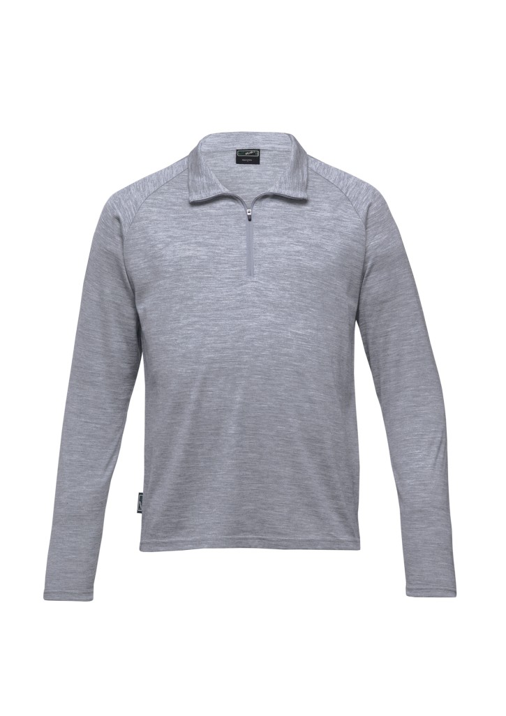 Merino Zip Pullover - Mens
