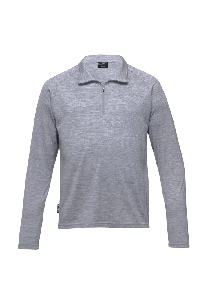 Merino Zip Pullover - Mens