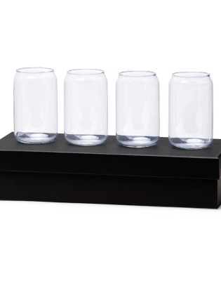 Beer Can Glass Set