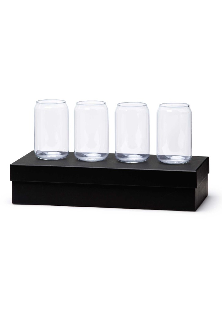 Beer Can Glass Set