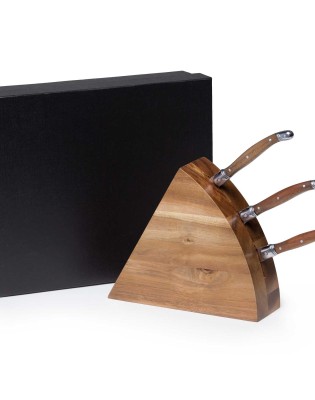 Wedge Cheese Knife Block Set