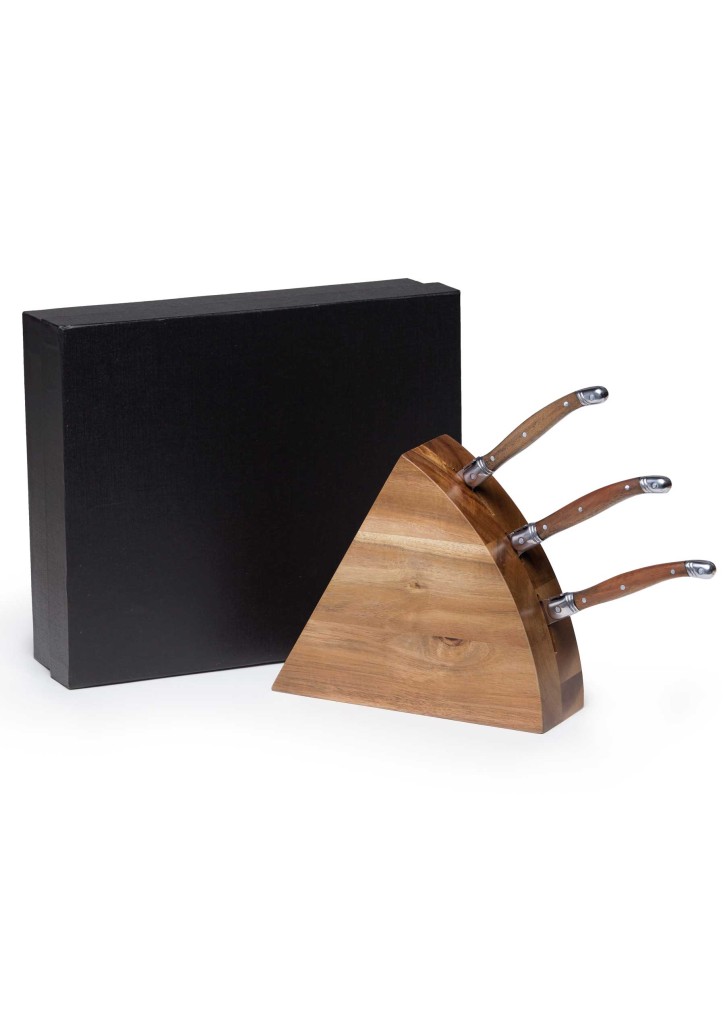 Wedge Cheese Knife Block Set
