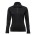 Merino Zip Pullover - Ladies - Black