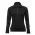 Merino Zip Pullover - Ladies - Black