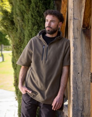 Short Sleeved - Hauroko Windproof Fleece
