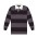 Striped Rugby Jersey - Charcoal/Black