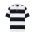 Striped Rugby Jersey - Navy/White