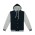 Hooded Letterman - Black