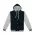 Hooded Letterman - Black