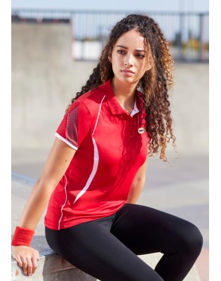 Womens Razor Short Sleeve Polo
