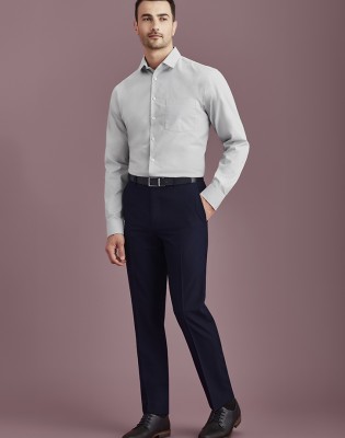 Mens Siena Slim Fit Flat Front Pant
