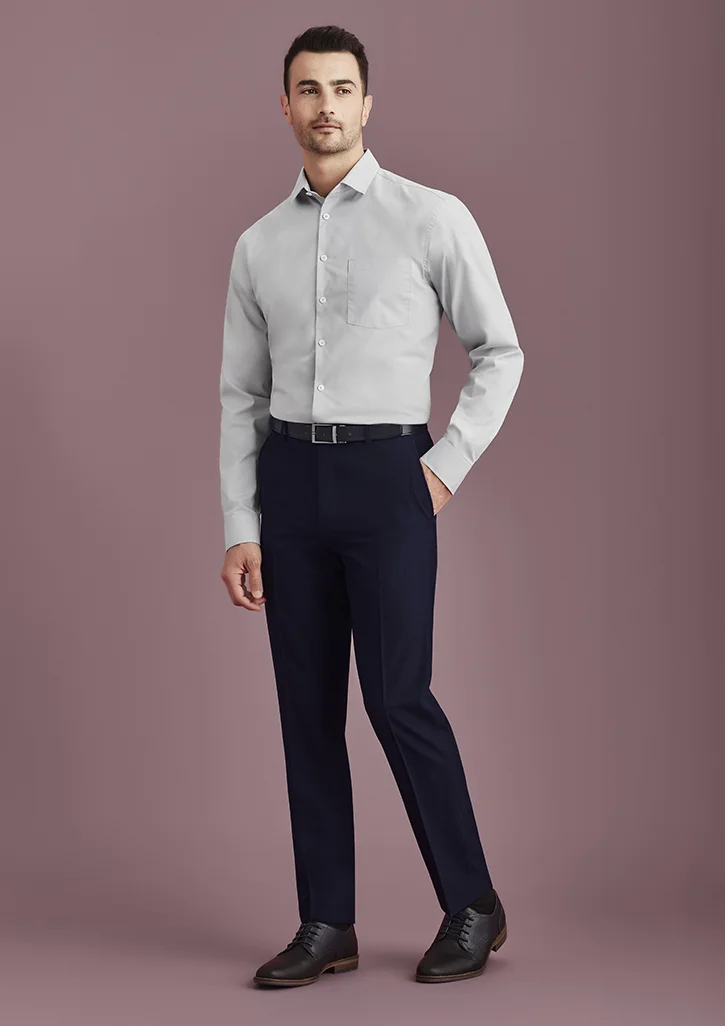 Siena Mens Slim Fit Flat Front Pant Stout Siena Mens Slim Fit Flat Front Pant Stout