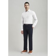Mens Comfort Wool Stretch Slimline Pant