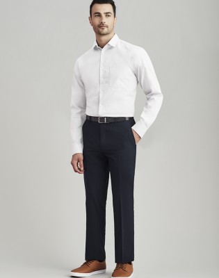 Mens Comfort Wool Stretch Slimline Pant