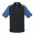 Mens Nitro Short Sleeve Polo - Black/Royal/White