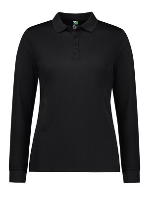 Womens Action Long Sleeve Polo