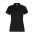 Womens Action Short Sleeve Polo - Black
