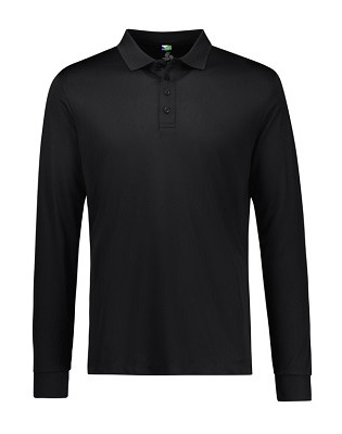 Mens Action Long Sleeve Polo