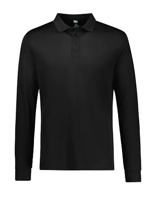 Mens Action Long Sleeve Polo
