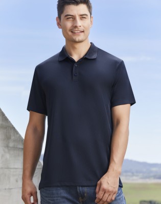 Mens Action Short Sleeve Polo