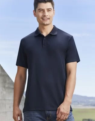 Mens Action Short Sleeve Polo