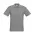 Mens Crew Polo - Grey Marle