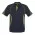 Mens Razor Short Sleeve Polo - Navy/Gold