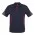 Mens Razor Short Sleeve Polo - Navy/Red