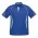 Mens Razor Short Sleeve Polo - Royal/White