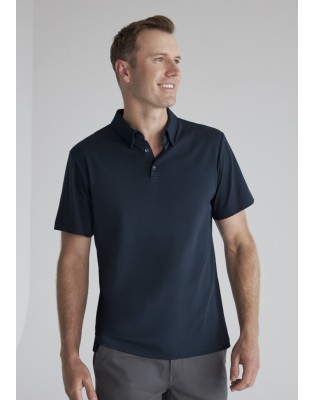 Mens Lotus Short Sleeve Polo