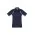 Kids Renegade Short Sleeve Polo - Navy/White/Silver