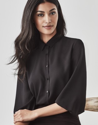 Womens Lucy 3/4 Sleeve Blouse