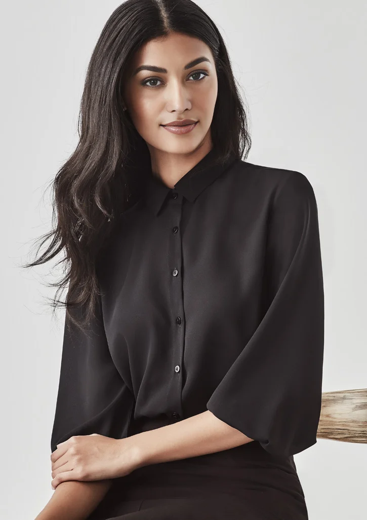 Womens Lucy 3/4 Sleeve Blouse Womens Lucy 3/4 Sleeve Blouse