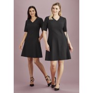 Womens Siena Extended Short Sleeve Dress