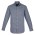 Mens Noah Long Sleeve Shirt - Storm Blue/White Check