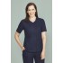 Womens Parks Zip Front Crossover Scrub Top