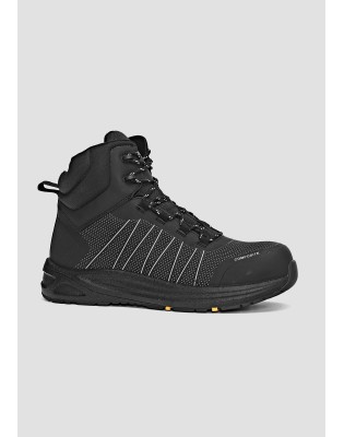 UltraLite Mid Zip Black Reflective