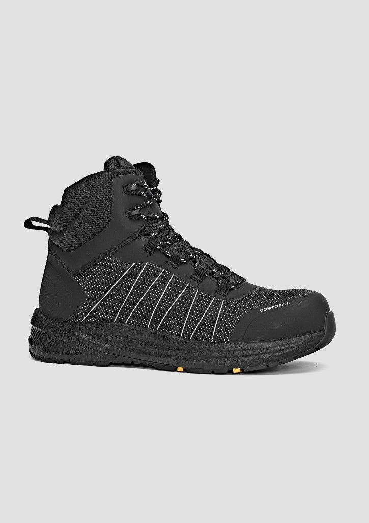 UltraLite Mid Zip Black Reflective