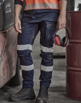 Womens Essential Stretch Taped Cargo Pant - Cuffed