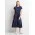 Womens Grace T-Shirt Midi Dress - Navy