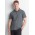 Phoenix Mens Short Sleeve Polo - Charcoal Marle