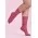 Unisex Pink Happy Feet Comfort Socks - Pink